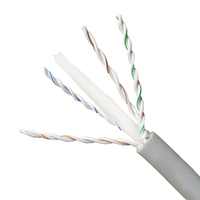Kabel LAN OWIRE Cat 6 U/UTP 250MHz Bandwidth Kabel Ethernet untuk Rumah Sakit Klinik Kabel Dalam Ruangan Tembaga Bebas Oksigen PVC/LSZH