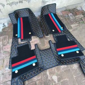 Alfombrillas de Coche Personalizables de Lujo, Antideslizantes, de Cuero con Rejilla 3D, de 5 mm de Grosor, Estilo Deportivo, para Changan CS75, CS55, Haval H6, Civic F5, H7 - Product Image 2