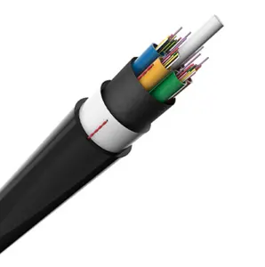 Fil de verre anti-rongeurs HDPE 12 noyaux 24 noyaux 48 noyaux 144 fo gaine d'application câble à fibre optique