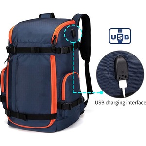 <strong>Outdoor</strong> Ski <strong>Boots</strong> Sports Backpack Waterproof Multi-functional Dry and Wet Separation Ski Helmet Equipment Backpack <strong>Storage</strong> - Product Image 2