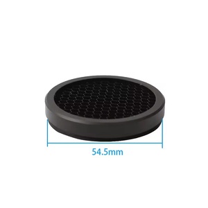 Protector de Lente de Malla de Nido de Abeja con Diseño Antideslumbrante para Protección de Equipos Ópticos en Exteriores, Cubierta Elástica - Product Image 5
