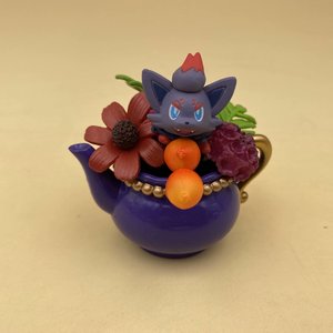 Collection de tasses florales Pokemoned Re-ment, 6 types, Eievui Rokon Mew, figurine en PVC, jouets en plastique pour la décoration de bureau, cadeau pour enfants - Product Image 2