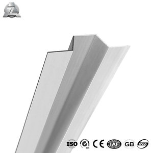 Profils d'extrusion en aluminium anodisé argenté de qualité supérieure pour l'industrie, type U et Omega, fabriqués en Chine - Product Image 5