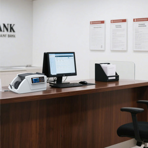 Compteur <span class=keywords><strong>de</strong></span> billets <span class=keywords><strong>de</strong></span> <span class=keywords><strong>banque</strong></span> <span class=keywords><strong>à</strong></span> chargement arrière <span class=keywords><strong>à</strong></span> double CIS, haute vitesse <span class=keywords><strong>de</strong></span> comptage, détection <span class=keywords><strong>de</strong></span> billets USD, qualité bancaire, écran tactile couleur TFT 3,5 pouces - Product Image 4