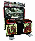 Machine d'arcade de tir Razing Storm à double joueur Simulateur 220v à pièces pour enfants et enfants Matériel de divertissement en métal