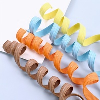 Meetee EB014 12mm Bande élastique en polyester souple Sangles de soutien-gorge antidérapantes Sangles élastiques en silicone transparent