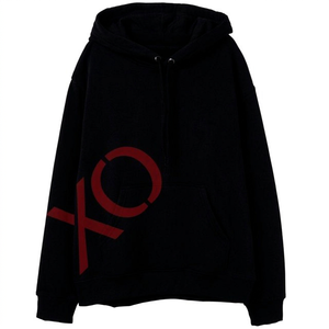 Sweat à capuche épais 460 g/m² en coton 100 % imperméable, tricoté en molleton, écoresponsable, coupe oversize à épaules tombantes pour homme - Product Image 1