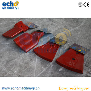 Piezas de hierro de alto contenido de cromo 44 X 32: Zapatas de desplazamiento y punta de paleta para canteras - Product Image 6