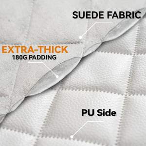 Su geçirmez PU deri köpek araba arka koltuk için klozet kapağı kaymaz araba koltuk koruyucusu Anti Scratch geri köpekler için klozet kapağı s - Product Image 3