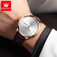 Montre à quartz pour homme OLEVS 2935, calendrier, aiguilles lumineuses, classique, mode business, étanche, montre pour homme, Reloj Montre De Luxe
