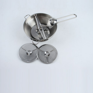 Máy Nghiền Rau Củ Thực Phẩm Xoay Bằng Thép Không Gỉ Máy Nghiền Thực Phẩm Máy Nghiền Khoai Tây Có 3 Đĩa Nghiền - Product Image 5