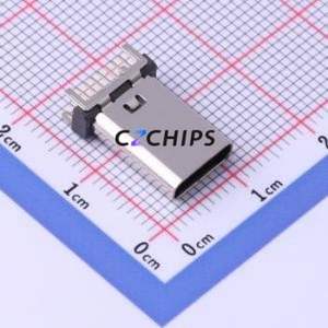 MC-118LD-H137 USB Connector Through hole Component (THT) Connector Type-C USB 2.0 Female Through Hole - Product Image 1