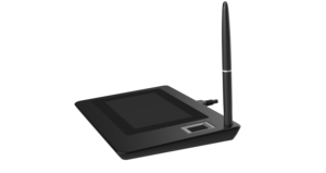 <span class=keywords><strong>Huion</strong></span>-tableta gráfica de dibujo digital ds501, 5 pulgadas, bolígrafo electromagnético lcd, firma - Product Image 5