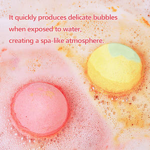 새로운 디자인 배쓰밤 볼 몰드 배쓰 피즈 볼 맞춤형 수제 샤워 배쓰볼 아로마테라피 릴랙세이션 - Product Image 5