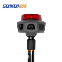 Luz Trasera LED Multifunción SENKEN para Motocicleta, con Certificación SAE EMC, Lentes de Color Ámbar, Rojo y Azul, Nueva Parte Superior Negra