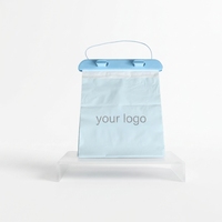 Poubelle suspendue Kawaii en forme de dessin animé pour bureau, école, voiture, sac à déchets portable, cadeau, OEM personnalisé