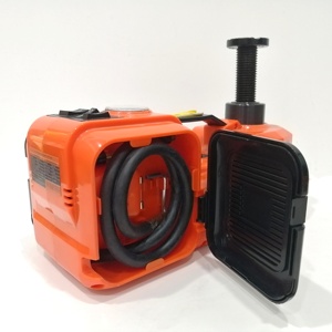 2025 Personalizable 5 en 1 Eléctrico 5T Hidráulico Portátil Gato de Coche 12V Herramienta de Elevación de Acero Bomba de Aire y Llave de Impacto Más Vendido Gatos de Coche de Alta Gama - Product Image 3