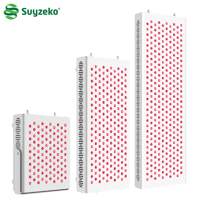 Suyzeko Hand Held Portable Red Light Therapy Panel with US Plug 630/660/810/850/940nm Wavelengths
