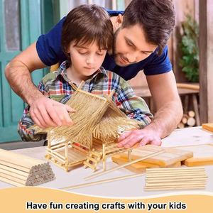 Varillas <span class=keywords><strong>de</strong></span> bambú <span class=keywords><strong>de</strong></span> 8,0mm <span class=keywords><strong>de</strong></span> espesor y 55cm <span class=keywords><strong>de</strong></span> largo, varillas <span class=keywords><strong>de</strong></span> bambú <span class=keywords><strong>de</strong></span> madera para manualidades DIY y decoración del hogar - Product Image 6