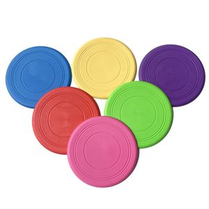 Soft TPR Silicone Dog Flying Disc Toy <b>Bite</b> Resistant Pet Training Interactive Throwing Toy Multiple Colors for Outdoor Play - Product Image 2