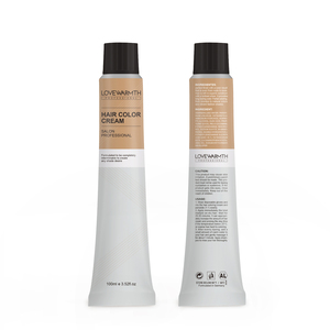 Crème colorante pour cheveux professionnelle sans ammoniaque ni PPD, 100 ml, teinture permanente pour cheveux, couvre les cheveux gris, qualité cosmétique, vente en gros - Product Image 2