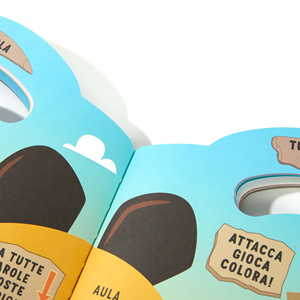 Livre d'activités interactif personnalisé avec poignée, portable, découpé, pour enfants, jeu éducatif, labyrinthe, livre de <span class=keywords><strong>quiz</strong></span>, impression - Product Image 2