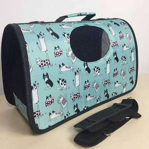 Ucuz taşınabilir evcil hayvan taşıyıcı omuzdan askili çanta nefes katlanabilir Pet kedi köpek seyahat taşıyıcısı çantası - Product Image 6