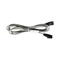 Câble téléphonique court ADSL 4C4C personnalisé Câble de rallonge téléphonique gris à isolation PVC Câble téléphonique Rj11 4c4c