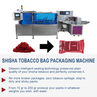 Ligne de production de tabac à chicha 25g 50g, machine d'emballage de sachets de tabac à chicha, machine d'emballage de cartons de chicha