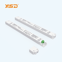 Alimentations LED YSD à PFC élevé 100W, 12V 24V 36V 48V 30W 60W 100W 150W 200W, Série G, IP40, pour bandes LED