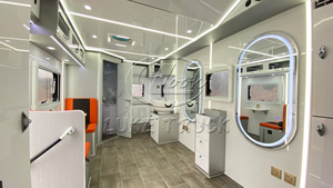 Camion de beauté mobile standard d'exportation Yuejin, véhicule de salon de coiffure mobile personnalisé - Product Image 5