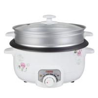 Cuisinière électrique multifonction 3L avec fonction de fondue, certifiée CB, pour la maison, fondue chinoise, cuisinière multifonction