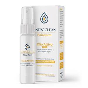Antroclean Fisioderm Active Oil Spray 50 ml, absorption rapide, action longue durée - Product Image 1