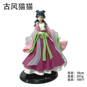 Figurines de personnages de film d'animation en PVC, posture assise de la fille de la pharmacie, nouvelle figurine de collection - Product Image 2