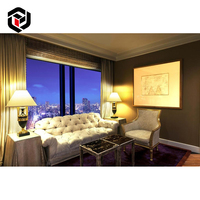 Cabecera de Metal de Lujo, Estilo Dubai Cinco Estrellas, Suave, Tamaño Completo, Alta Calidad, Gruesa, Acolchada, para Hotel, Muebles de Dormitorio, Colchones