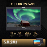 Moniteur de diffusion portable SEETEC P238-9HSD-CO 23,8'' IPS FHD 3G-SDI/4K avec haut-parleur intégré pour bureau OEM