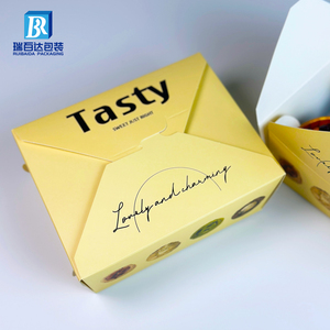 Nuevo estilo más vendido, pastel, nueces, donas, Sushi, pastelería, sándwich, artículos de panadería, galleta personalizada, <span class=keywords><strong>Brownie</strong></span>, caja de embalaje, comida - Product Image 6