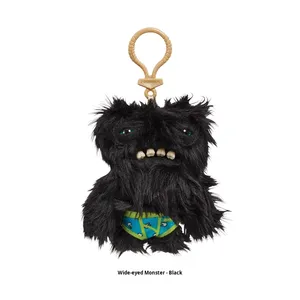 Chính thức fuggler sang trọng dễ thương răng Quái Vật Keychain Halloween bức tượng Mặt dây chuyền La Hét quái vật búp bê cho 14 năm & Up - Product Image 5