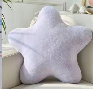 Colorful Plush Star Pillow Soft Decorative Cushion Cute <b>Throw</b> Pillow <b>for</b> Bedroom Sofa <b>Chair</b> Nursery Dorm Room Home Decor - Product Image 1