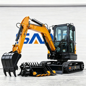 Envío Gratis, Mini Excavadora de 5, 8, 15 y 20 Toneladas con Motor EPA, Sistema Hidráulico Real, para Granja, en Venta - Product Image 1