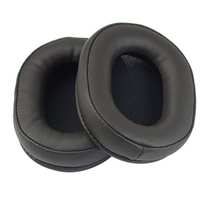 Almohadillas de cuero de reemplazo para auriculares, almohadillas para los oídos de ATH-MSR7, M40, <span class=keywords><strong>M50X</strong></span> - Product Image 2