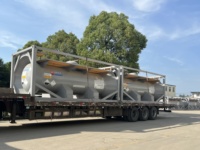 Réservoir de brome anticorrosion 20ft conforme à l'ASME 8.23m ³ en acier SA-516 et doublé de plomb pour liquide pour usine de fabrication