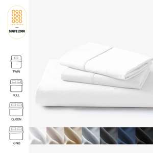 <span class=keywords><strong>Drap</strong></span>-<span class=keywords><strong>housse</strong></span> élastique personnalisé T500 100% coton doux pour la peau <span class=keywords><strong>drap</strong></span>-<span class=keywords><strong>housse</strong></span> écologique <span class=keywords><strong>drap</strong></span> anti-boulochage vente chaude - Product Image 3