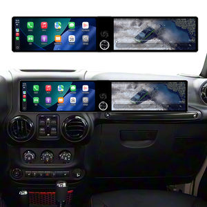 Radio para Auto ZWNAV Doble de 12.3 Pulgadas para Jeep Wrangler JL 2017-2023, GPS, Navegación, Reproductor Multimedia, 4G, Carplay Inalámbrico, 360 - Product Image 1