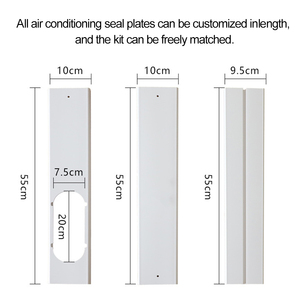 <span class=keywords><strong>Kit</strong></span> de Ventilation de fenêtre de climatisation, bouche plate, 21.65 pouces, déflecteur de scellage de fenêtre, 3 pièces - Product Image 3