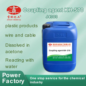Agent de liaison KH-570 J4303 réagit à l'eau, applications en fonderie, huiles synthétiques d'amino-silicone - Product Image 1