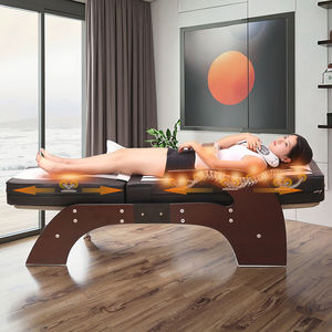 Pop Relax omurga çekiş kore tarzı termal yeşim rulo kızılötesi ısıtma vücut terapi sıcak masaj yatağı masa üreticisi - Product Image 2