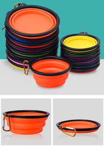 Portable 650ml Pet <strong>Bowl</strong> for Cats <strong>Dogs</strong> Collapsable Silicone PC <strong>Personalized</strong> for Small Animals Rubber Water <strong>Bowls</strong> for Easy Feeding - Product Image 4