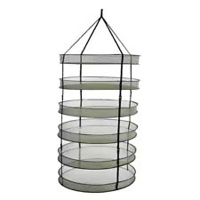 8-lớp có thể tháo rời ráp thép không gỉ treo khô giá <span class=keywords><strong>net</strong></span> 2-FT trắng cho trong nhà sấy quần áo và khăn trải giường - Product Image 5