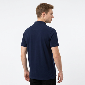 Nouveau T-shirt décontracté pour homme à manches courtes, en tissu tricoté respirant en coton et bambou, de haute qualité, avec logo personnalisé imprimé, couleur unie, grandes tailles - Product Image 2